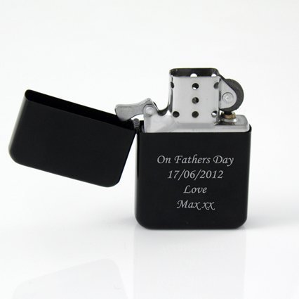 Personalised Engraved Gift - Lighter engraved with your Message