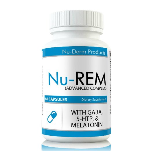 Nu-Rem 476.0 mg Natural Sleep Aid Non Rx Sleeping Pill Sleep Spplements. Natural non habit forming Pills to help you fall and stay asleep