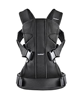 BABYBJÖRN Baby Carrier One - Black, Mesh