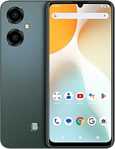 BLU G64 | 2024 | 3-Day Battery | Unlocked | 6.8” HD  Infinity Display | 256GB | Dual 5MO Camera | US Warranty| Green