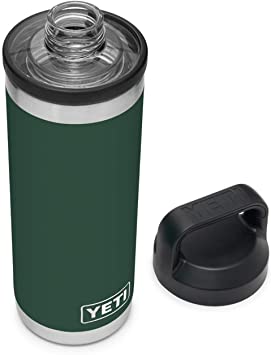 YETI Rambler 18 oz Bottle, Vacuum Insulated, Stainless Steel with Chug Cap