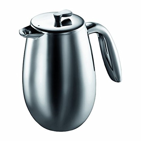 Bodum Columbia 12-Ounce Stainless-Steel Thermal Coffee Press Pot