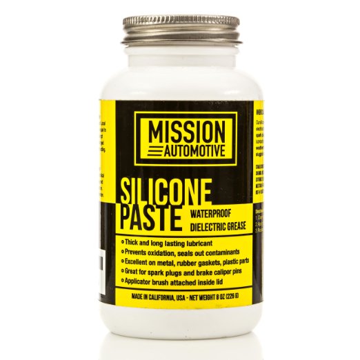 Dielectric Grease / Silicone Paste / Waterproof Marine Grease (8 Oz.) - Made in USA