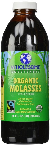 Wholesome Sweeteners - Organic Molasses Unsulphured - 32 oz.