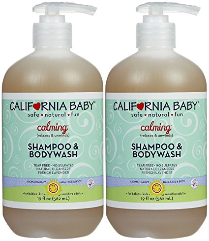 California Baby Calming Shampoo & Bodywash - 19 oz - 2pk