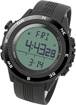 [LAD WEATHER] German Sensor Digital Compass Altimeter/barometer/weather Forecast/ Outdoor Climbing/running/walking Sport Watch