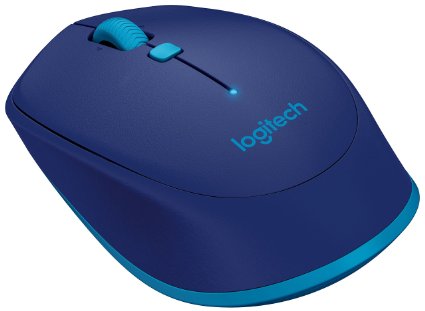 Logitech M535 Compact Bluetooth Mouse, Blue (910-004529)