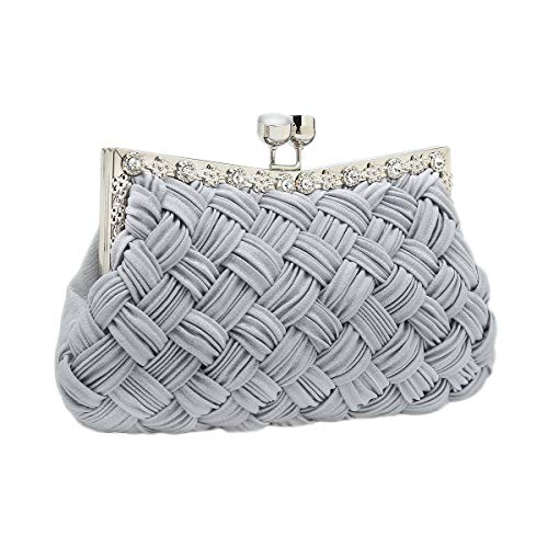 Charming Tailor Evening Bag Women Classic Clutch Woven Wedding Party Purse