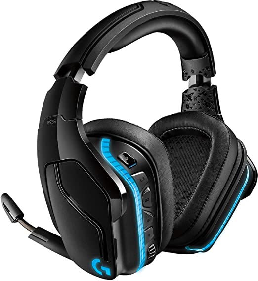 Logitech G935 Gaming Headset Kabellos mit 7.1 Surround Sound/Lightsync