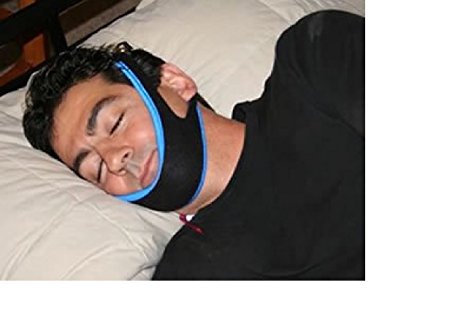 NEW My Snoring Solution Anti Snoring Jaw Strap Supporter Stop Snoring Sleep Aid W/Bonus Sleep Pack. (Md)