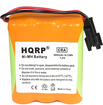 HQRP Super Extended 2600mAh Battery Works with Tivoli PAL iPAL Radio Audio Battery Pack MA-1 MA-2 MA-3 Replacement