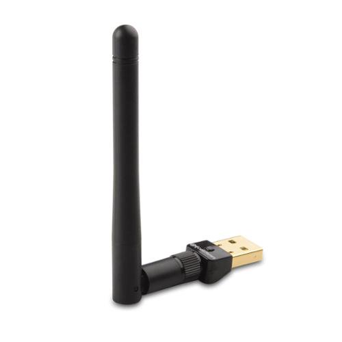 Cable Matters Gold Plated Wireless N 150Mbps High Gain Nano USB Adapter with Detachable Antenna