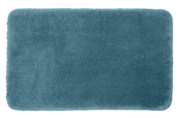 STAINMASTER TruSoft Luxurious Bath Rug, 17-By-24 Inch Bali Blue