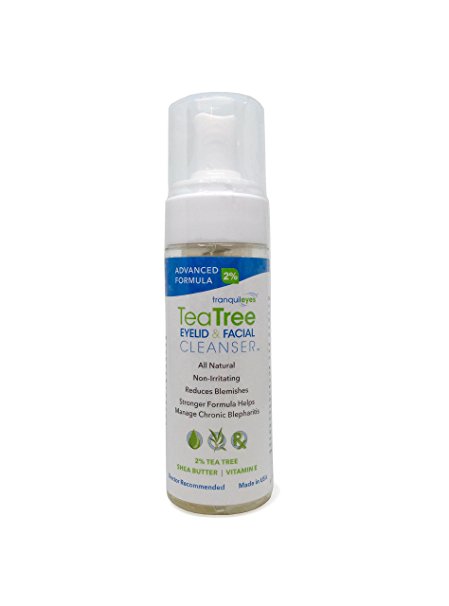 Advanced Tea Tree Eyelid and Facial Cleanser (180 ml)