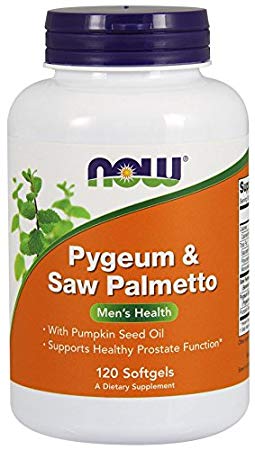 Now Foods: Pygeum & Saw Palmetto Extract, 120 sgels (2 pack)