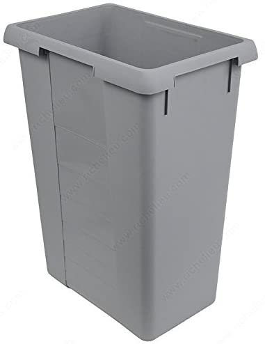 EZ Cargo and US Cargo Bins - 361340100 - Total Capacity 44.4 qt, Width 16 in, Depth 11 1/8 in, Height 19 1/2 in, Solutions Wastebins and Recycling Centers