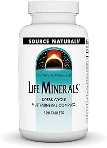 Source Naturals Life Minerals, Krebs Cycle Multi-Mineral Complex* - 120 Tablets