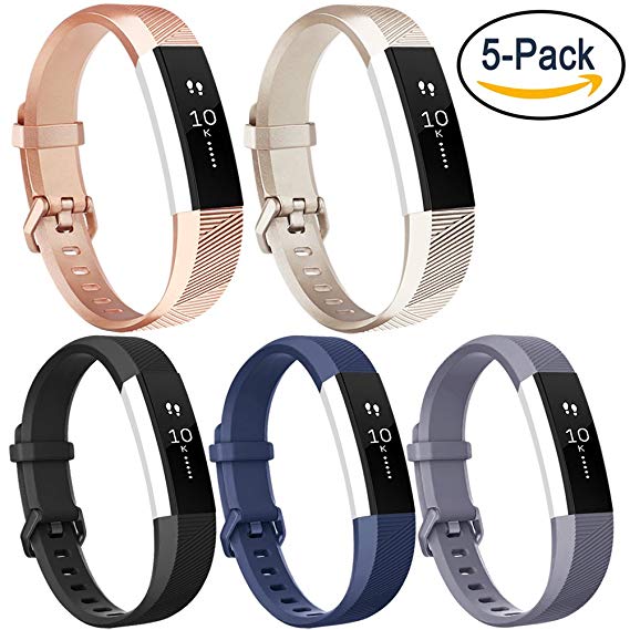 for Fitbit Alta HR Bands, Vancle Classic Accessory Band Replacement Wristband Strap for Fitbit Alta HR 2017 / Fitbit Alta 2016 Small Large