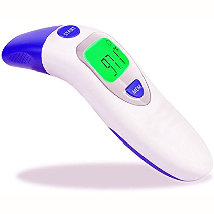 Ear Thermometer XinXu Forehead Thermometer Baby Thermometer Digital Professional Precision Dual Model Object & Body Temperature for Baby, Infant, Toddler and Adults