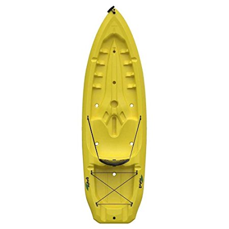 Lifetime Daylite Sit-On-Top Kayak with Paddle, Yellow, 8'