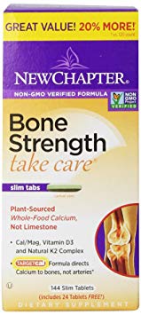 New Chapter Bone Strength Take Care Value Pack, 144 Slim Tablets