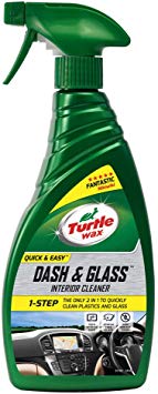 Turtle Wax 51783 Dash & Glass Car Window Screen Cleaner Smear Free Dust Free Dash 500ml