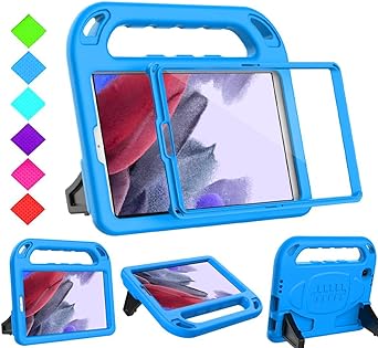 BMOUO Kids Case for Samsung Galaxy Tab A7 Lite 8.7 inch 2021(SM-T220/T225),Tab A7 Lite Case with Built-in Screen Protector, Shockproof Handle Stand Kids Case for Samsung Galaxy Tab A7 Lite 2021 - Blue