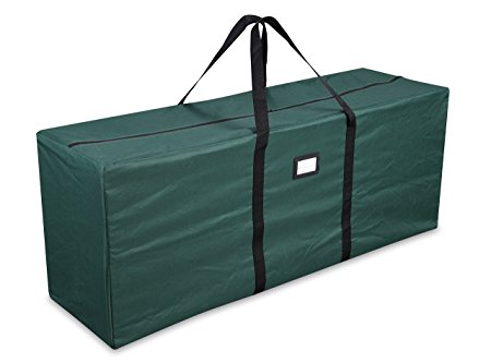 Primode Holiday Tree Storage Bag, Heavy Duty Storage Container, 25" Height X 20" Wide X 65" Long (Green)