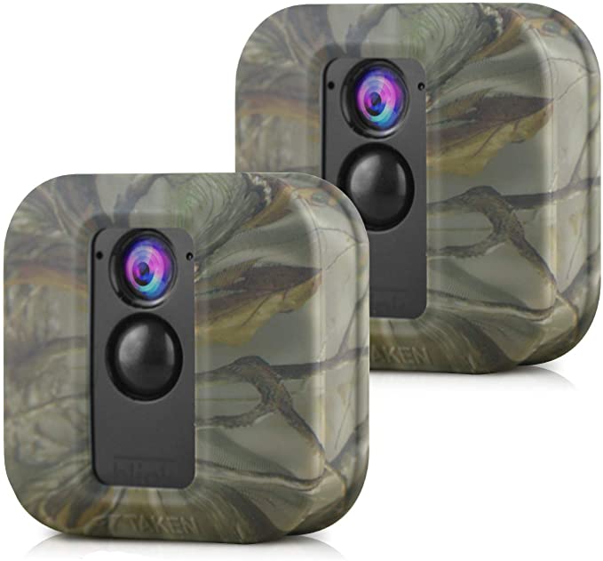 Indoor/Outdoor Silicone Skins Protective Case Cover for Blink XT/XT2 Security Camera, Compatible for Blink XT/XT2 Accessories (2-Pack, Camouflage)