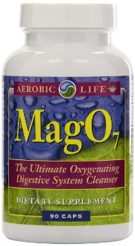 Aerobic Life Mag O7 Oxygen Digestive System Cleanser Capsules,  90 Count