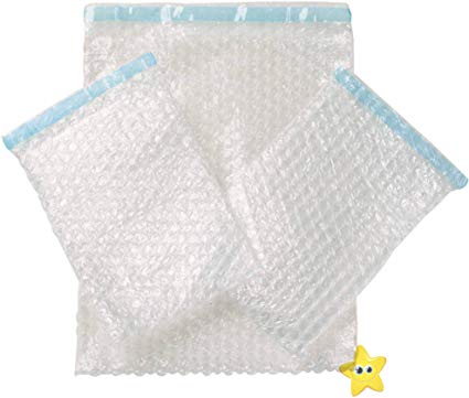 50 Plain Bubble Wrap Bags Pouches 230mm x 280mm (BP04) 9" x 11"