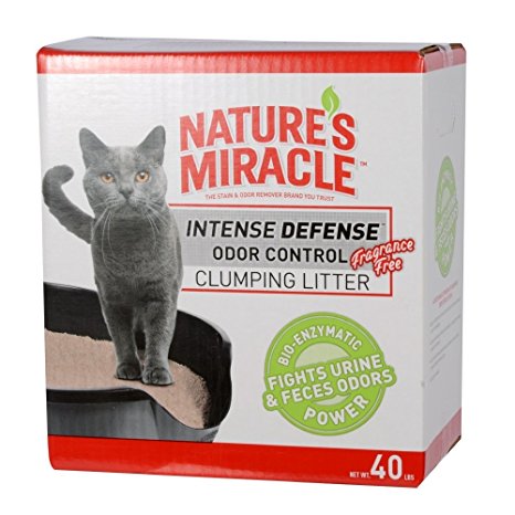 Nature's Miracle Intense Defense Odor Control Clumping Litter