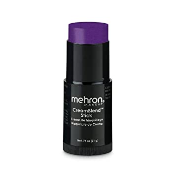 Mehron Makeup CreamBlend Stick - Body Paint (.75 oz) (PURPLE)