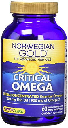 Norwegian Gold Critical Omega, 60-Count