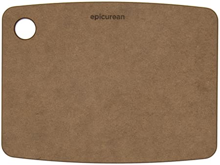 Epicurean 001-080603 Kitchen Series Cutting Board, 8-Inch by 6-Inch, Nutmeg