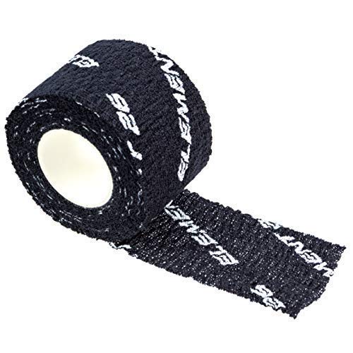 Athletic Weight Lifting Tape - Tearable Crossfit Tape - Elastic Hook Grip Tape - Sticky Tape with No-Residue Technology - Easy Tear Tape (Black, 1 Roll - 1.5" Width)