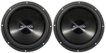 Pair of (2) Kenwood Kfc-w3013ps 12" 4 Ohm Performance Series Car Subwoofer with 2400 Watt Peak / 800 Watt RMS