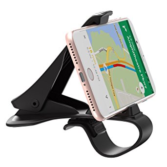 Car Mount, Mate2GO V2.0 Dashboard Phone Holder, Clip Car Mount for iPhone X 8 7 6 6S 5S Plus, Samsung Galaxy S8/S7/S6 Edge Note & Other Phone Screens up to 6.5''