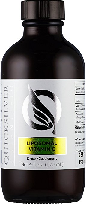 Quicksilver Scientific Liposomal Vitamin C Liquid 1000mg, 4 oz