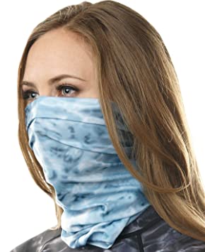 Aqua Design Face Mask for Women: UPF 50  Motorcycle Ski Cover Balaclava Gaiter