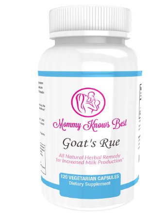 Goats Rue Lactation Aid Support Supplement for Breastfeeding Mothers - 120 Vegetarian Capsules