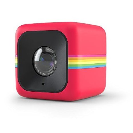 Polaroid Cube HD 1080p Lifestyle Action Video Camera Red