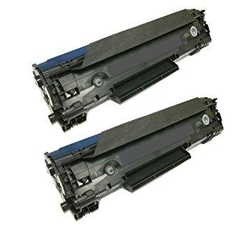 HI-VISION HI-YIELDS ® Compatible Toner Cartridge Replacement for Canon 126 (3483B001) (2-Pack)