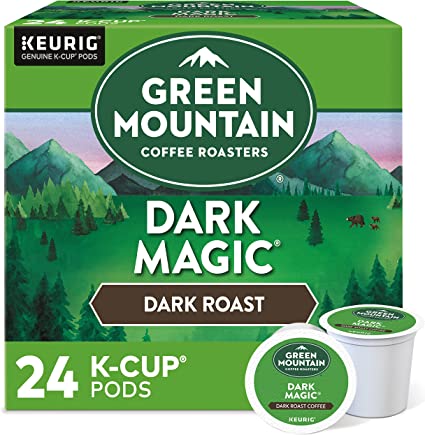 Green Mountain Coffee Dark Magic K-Cup Coffee Pods, 24 Count For Keurig Coffee Makers