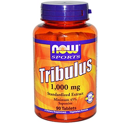 Now Foods Tribulus, 1000mg - 90 tablets Natural Testosterone Booster