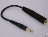 Cable Adapter Female 14 63mm to Male 18 35mm Plug