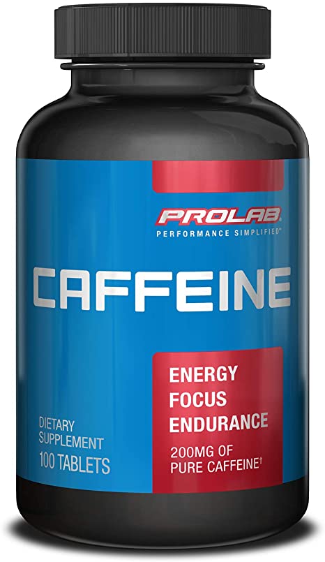 Prolab Caffeine Tablets 100 Count (Pack of 1)