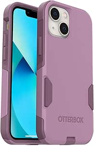 OtterBox iPhone 13 Mini & iPhone 12 Mini (Only) - Commuter Series Case - Maven Way (Pink) - Slim & Tough - Pocket-Friendly - with Port Protection - Non-Retail Packaging