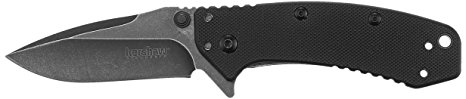 Kershaw Knives 1555G10BW Cryo Blackwash Assisted Opening