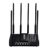 Afoundry Best Wireless Router Fastest High Speed WIFI Router Built in 6x7dBi Antenna Metal Computer Router Support by 24GHz 300Mbps5Ghz 867Mbps Home Network Dual Band Gigabit Routers